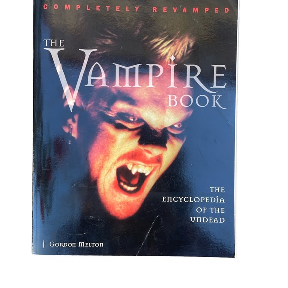 Vampire Encyclopedia Book Melton Halloween - Picture 11 of 14